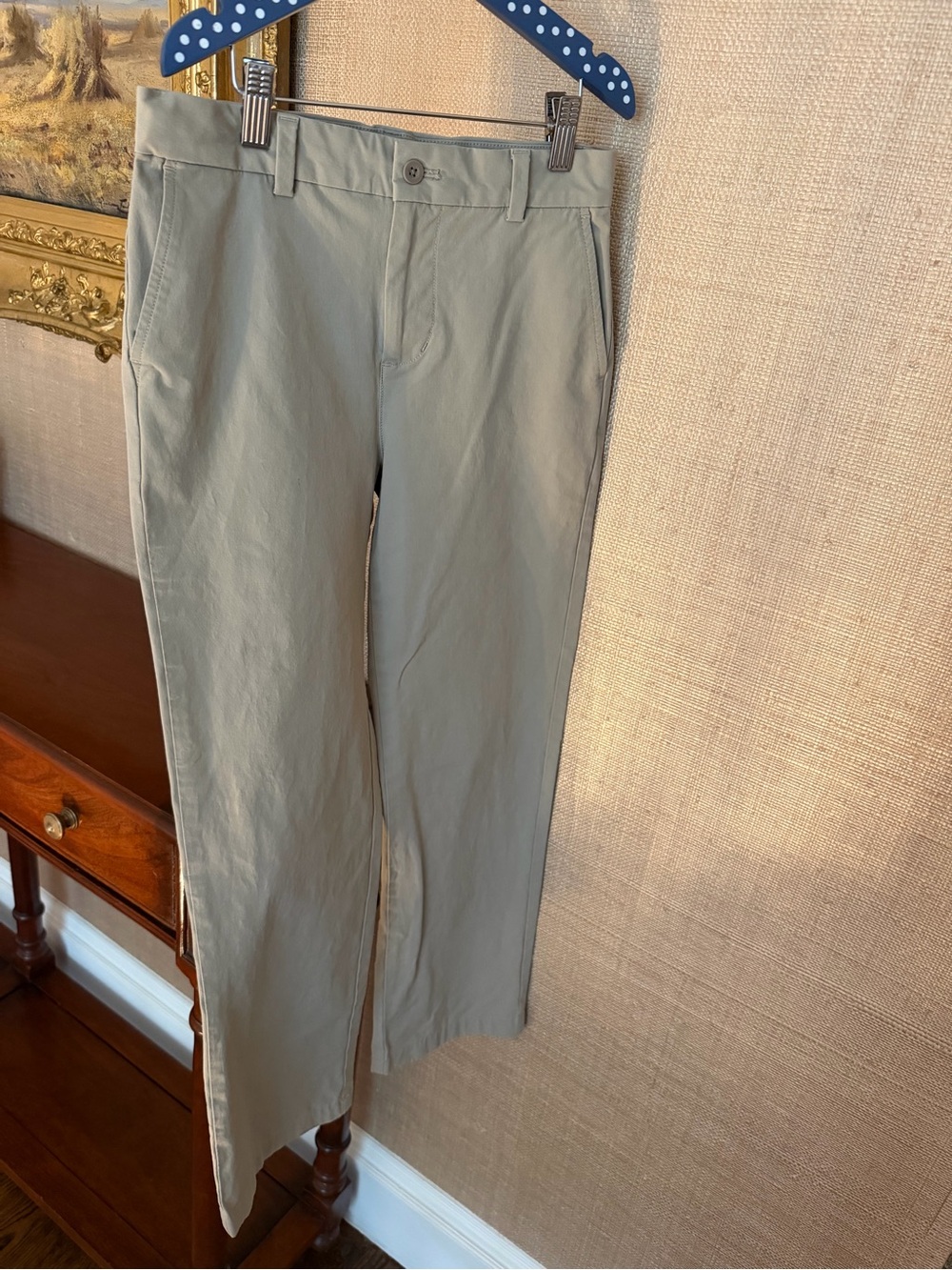 Boys Vineyard Vines Performance Fabric Khaki Pants - Size 12